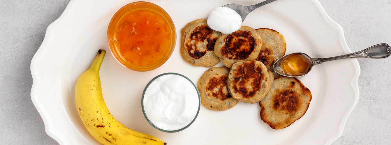 Рецепт банановых панкейков