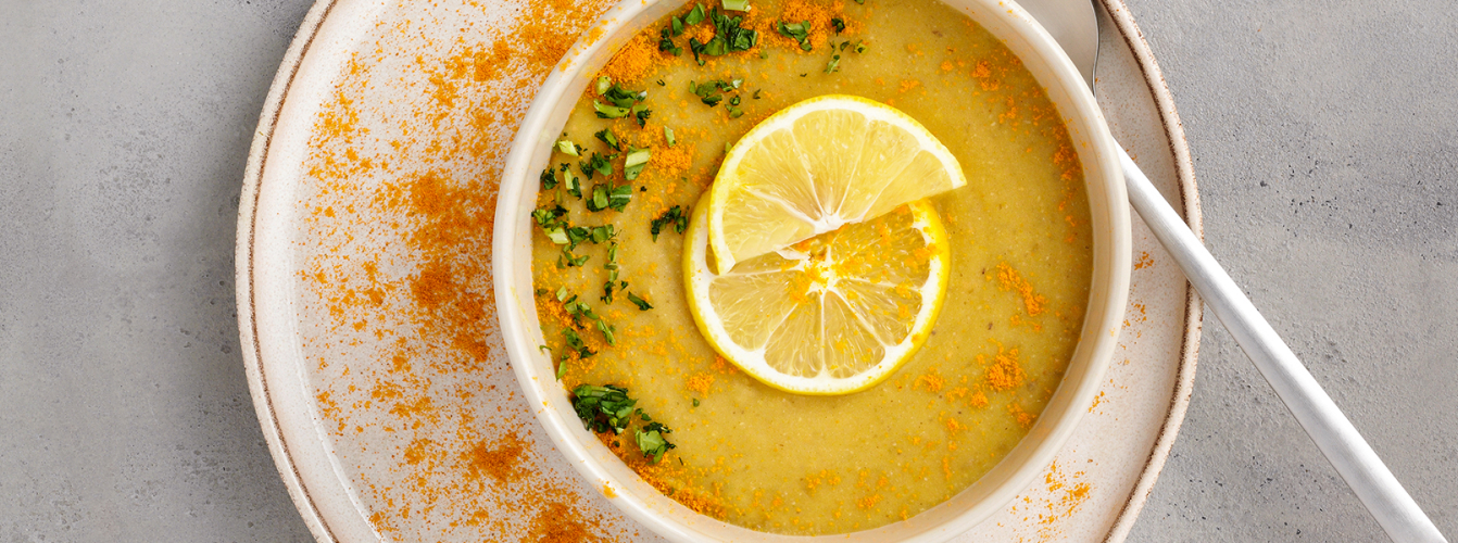 Рецепт веганского сытного супа (много белка)