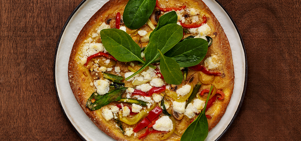 ПП-пицца на лепешке или лаваше