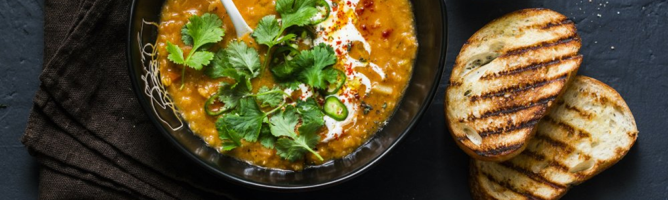 Рецепт красной чечевицы с овощами в горшочках