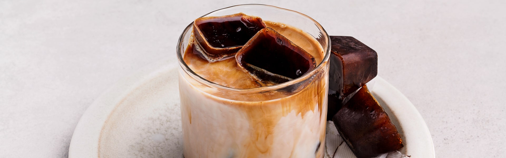 Холодный кофе на кокосовом молоке