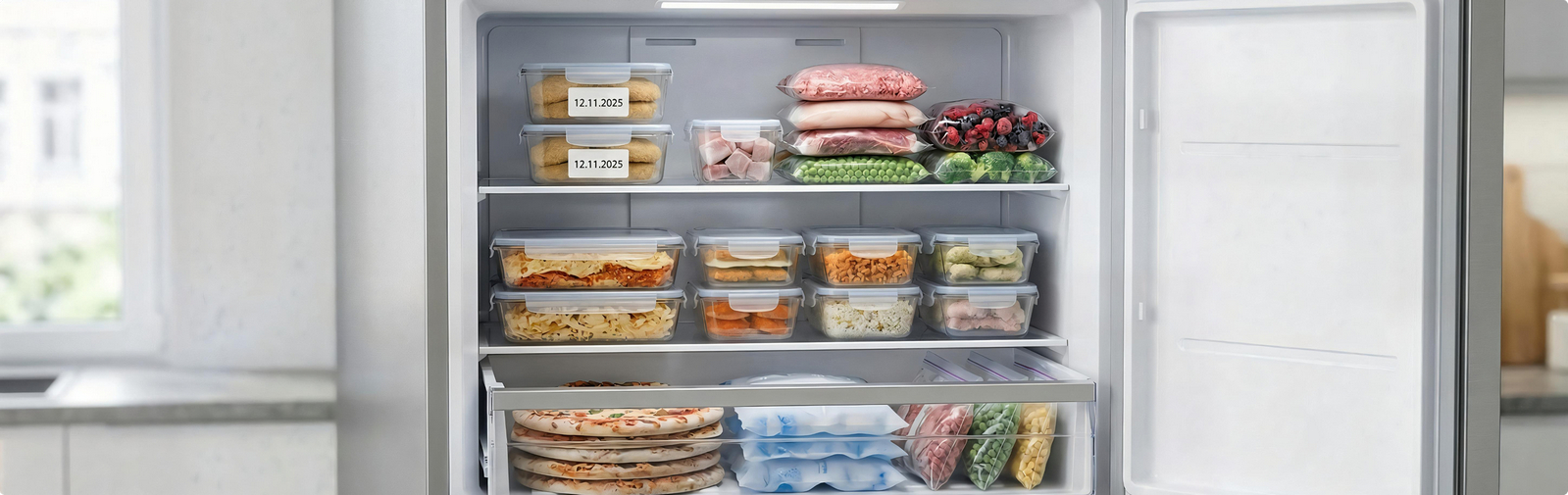 Как правильно организовать хранение продуктов в морозильной камере